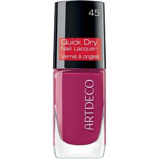 ARTDECO Quick Dry Nail Lacquer Neglelak - Mørkerød