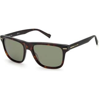 Pierre Cardin Mand P.C. 6243/S 086/QT Solbriller Acetat Havana Grøn Firkantet