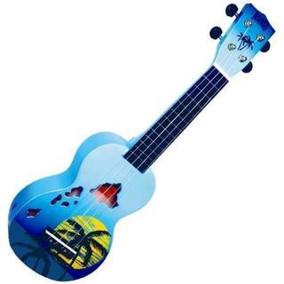 Mahalo Hawaii Hawaii Blue Burst Sopran ukulele