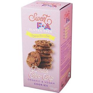 Double Chocolate Chip Cookies Økologisk Sweet FA - 125 gram - Island Bakery