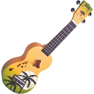 Mahalo Hawaii Hawaii Green Burst Sopran ukulele