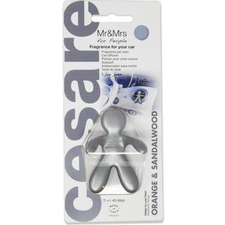Mr & Mrs Fragrance Cesare Orange & Sandalwood luftfrisker til bil 1 stk. - 1 stk.