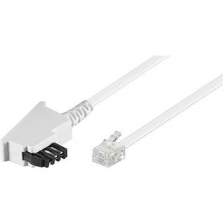TAE-F kabel til RJ11/RJ14 han (6P4C) 6m