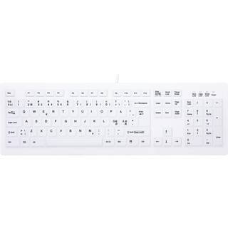 Cherry AK-C8100 medicinsk tastatur, hvid