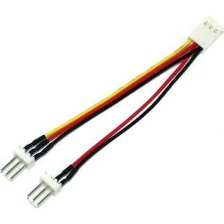 Intern splitter adapter - 1 x 3 pin til 2 x 3 pin blæser stik
