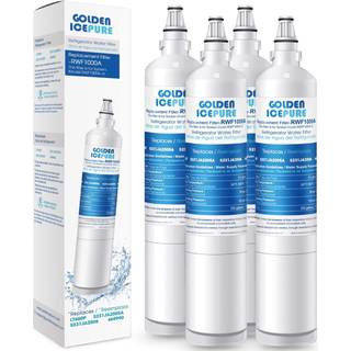 Golden Icepure-udskiftning til LG LT600P 4Pack 469990 RFC1000A WF300 FML-2 køleskabsvandfilter 5231JA2006B LFX25961SB LSC27931ST LFX25971ST LRSC2