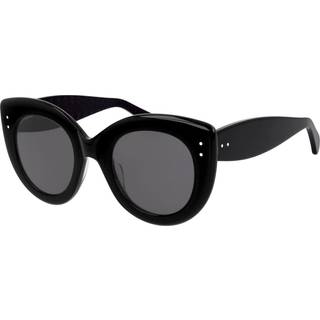Azzedine Alaia AA0034S 001 48 Solbriller Kvinder Black - Shiny Black - 48mm
