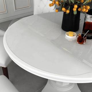 bordbeskytter Ø 70 cm 2 mm PVC transparent