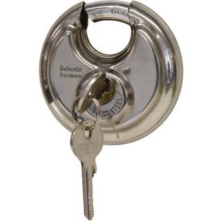 Trailerlås - Rustfrit Stål - 70 mm - Hurtig levering
