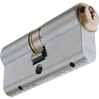 Ruko profilcylinder 1620 +20 m/3 nøgler 1stk/pk t/stanglås 101077 mat krom serie 600