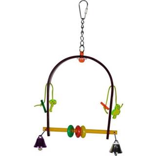 VADIGRAN Bird Toy plexi Swing multi color 26cm