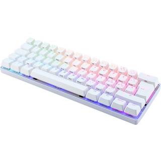 Vortex POK3R RGB Mekanisk Tastatur Hvid [MX Silver]