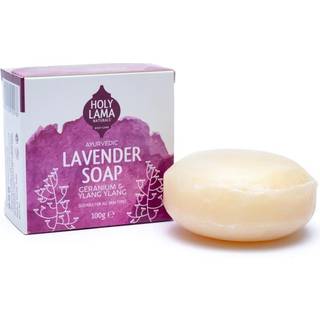SÆBE M. LAVENDEL, GERANIUM & YLANG YLANG - AYURVEDIC LAVENDER SOAP - HOLY LAMA - soap - HOLY LAMA - StudioBuus
