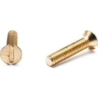 REYHER 009637009050040 Maskinskrue M5, MFS, Messing, DIN 963 A M5x40 mm, pakke med 200