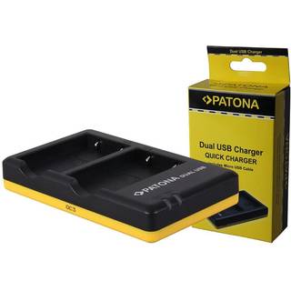 Dual hurtigoplader til Nikon EN-EL5+, ENEL5