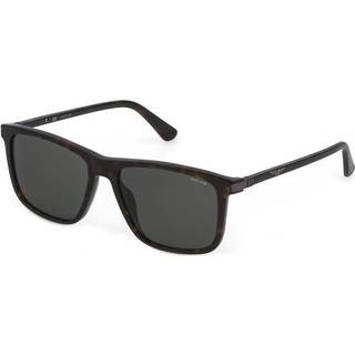Police SPLE05 0722 57 Solbriller Mænd Tortoiseshell - Dark Tortoise - 57mm