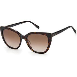 Pierre Cardin Kvinde P.C. 8498/S 086/HA Solbriller Acetat Havana mørk Brun Cat Eye Skygge
