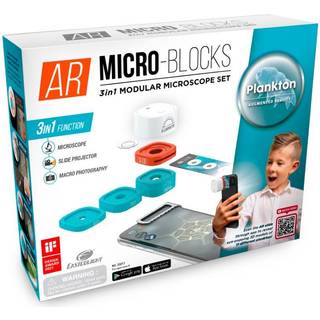 AR Micro-Blocks 3i1 modulært mikroskop sæt til mobilen - PLANKTON