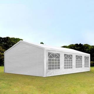 5x8m, Partytelt, PE-teltdug, hvid - (90108)