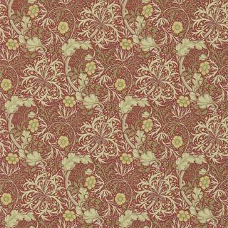 Morris Seaweed - Red/Gold