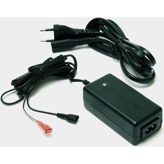 Batterioplader Humminbird, 100 - 240 V, 12 V, 1 A / time, med kabel + stiftforbindelser til mindre batterier