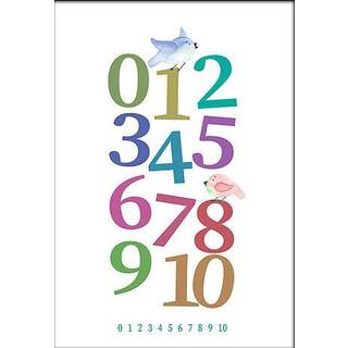 Plakat med sort ramme 21 x 29,7 cm