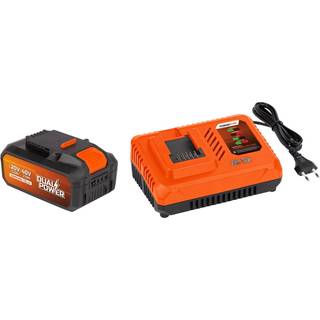 Batteri 40 Volt - Oplader 20/40 Volt