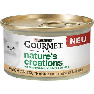 Gourmet Nature's Creations rig på kylling 128.82 DKK/1 kg (12 x 85.0g)