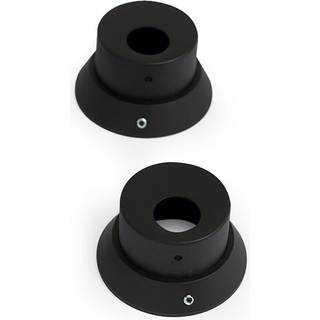 Habo Beslag til rund cylinder, sort