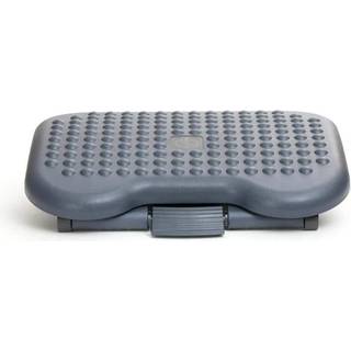 Mind Reader Foot Rest under skrivebord p? arbejde ergonomisk h?jde Justerbar kontor plast 18 """" L x 13,5 """" W x 6,5 """" H sort