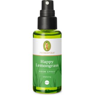 Primavera Duft til rummet Rumspray Rumspray Happy Lemongrass 50 ml (2.420,00 kr / 1 l) - 50 ml