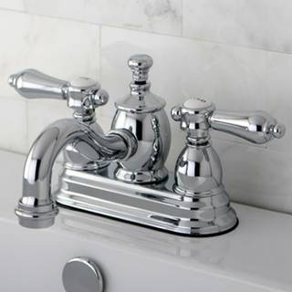 Kingston Brass KS7101Bal 4 in. Centerset badev?relse vandhane poleret krom