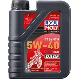 LIQUI MOLY Motorolie 4T Synth 5W-40 Offroad Race 1 liter, fuldsyntetisk