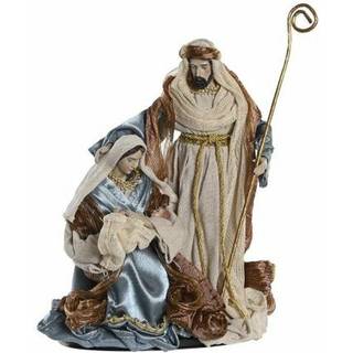 Betlehem dekoration DKD Home Decor Blå Gylden 48 x 28 x 90 cm