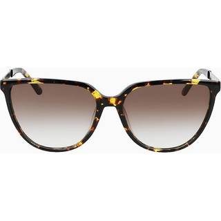 Calvin Klein Kvinde CK21706S 239 Solbriller Plast Skildpadde Brun Cat Eye Skygge