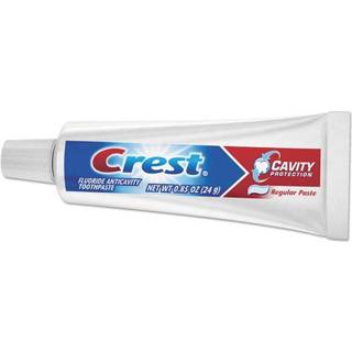 Crest 30501 tandpasta personlig strrelse 0,85 oz tube (etui med 240)