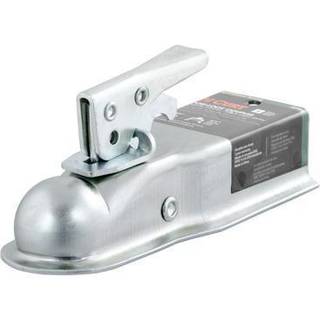 Curt 25105 Lige tunge trailerkobling til 2-1/2-tommer kanal 1-7/8-in Hitch Ball 2 000 lbs