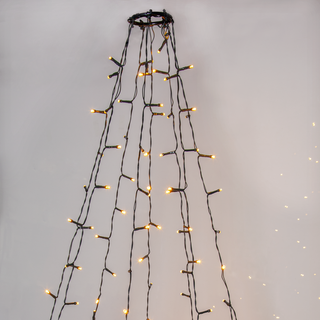 Star Trading - Christmas Tree Loop Golden Warm White - LED - 360st lyskilder - 7 cm