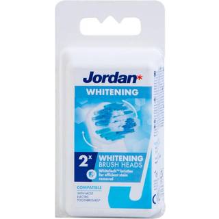 Jordan Clean Smile Whitening Brush Børstehoveder - 2 stk.