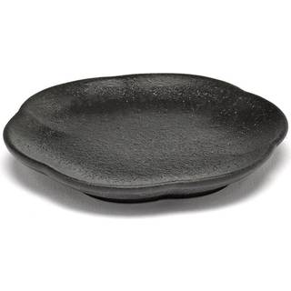 Serax Inku riflet tallerken S Ø8,9 cm Black