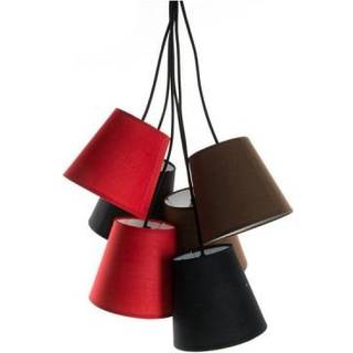 Loftslampe DKD Home Decor Klæde Jern (40 x 100 cm)