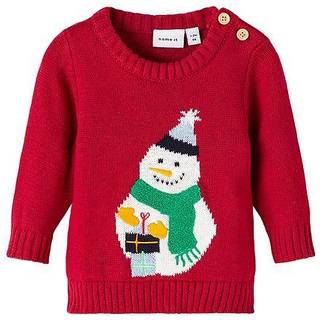 NAME IT Jule Striktrøje Rulle Jester Red