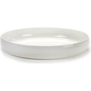 Serax Base dyb tallerken hvid 28 cm