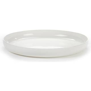 Serax Base tallerken med høj kant hvid 24 cm