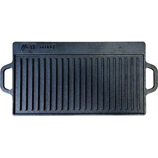 Satake Grilltallerken - Grillpander Støbejern Sort - S-FRS-301C