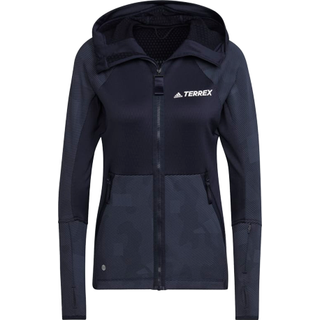 adidas Terrex Tech Flooce Full Zip Hooded Fleecejakke Dame