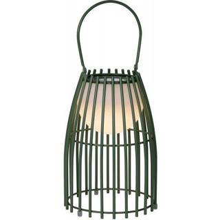 LED-bordlampe Fjara, brun