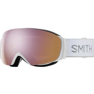 Smith I/O MAG S W White Chunky Knit - CP Everyday Rose Gold Mirror + CP Storm Rose Flash