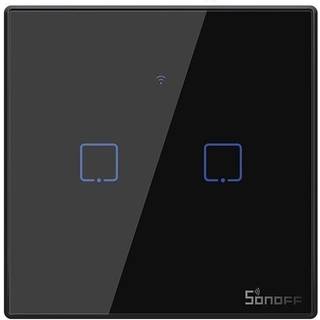 Smart Strømbryder WiFi + RF 433 Sonoff T3 EU TX (2-kanal)