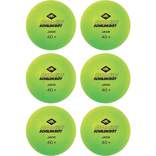 Bordtennisbolde Poly 40+, Glow 6 stk. - Ø4 cm